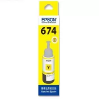 爱普生(EPSON)674墨水 T6744 黄色 (适用L801/L805/L810/L850/L1800 6741)