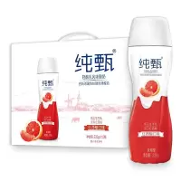 蒙牛 纯甄小蛮腰 高端轻酪乳风味酸牛奶 红西柚口味 230g*10 礼盒装/