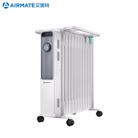 艾美特(Airmate) WU13-X3 电热油汀家用取暖器 13片 油酊速热加湿电暖器暖气片电油汀