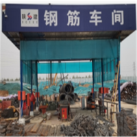 SDEC 钢筋棚 施工防护棚 基坑安全通道 6*12*3.6米 含降噪棚 阳光板 (不含安装) 单位:个