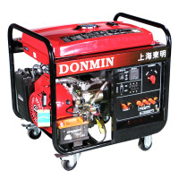 DONMIN 单,三相通用汽油发电机组 单三相电机电启动7/7.5kw DMDS9000CXD
