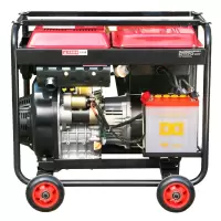 DONMIN 小型风冷柴油发电机组 三相风冷柴油发电机电启动6.5/7kw DMD9000LE/3