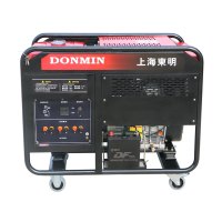 DONMIN 小型风冷柴油发电机组 单相风冷柴油发电机电启动10/10.5kw DMD12000LE