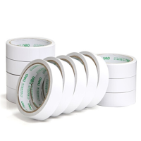 高粘性棉纸双面胶 办公用品双面胶带 (24mm*10y) 12卷/袋 30403