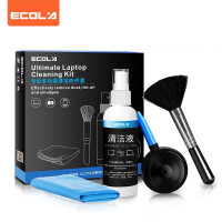 宜客莱(ECOLA) CD-EL140居家办公电脑清洁套装 (清洁液+清洁刷+气吹+清洁布) 10套/件