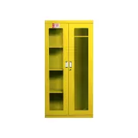 西斯贝尔(SYSBEL)黄色紧急器材柜双门(带玻璃)
