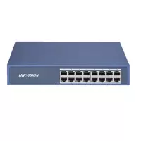 海康威视(HIKVISION)16口百兆交换机