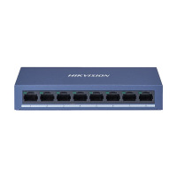 海康威视(HIKVISION)8口百兆交换机DS-3E0108-E(B)