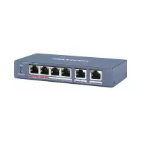 海康威视(HIKVISION)8口百兆远距离PoE交换机