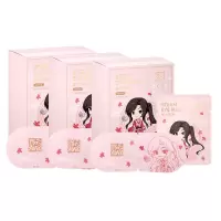 名创优品(miniso) 动画《天官赐福》蒸汽眼罩睡眠热敷[三郎(薰衣草)]*3盒装