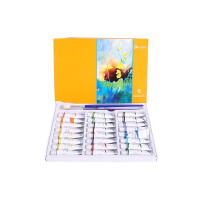 齐心(COMIX)水彩颜料24色