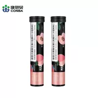 康恩贝维生素C泡腾片黑管2支(水蜜桃味*2)
