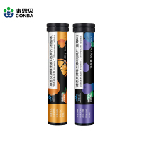 康恩贝维生素C泡腾片黑管2支(甜橙味+蓝莓味)
