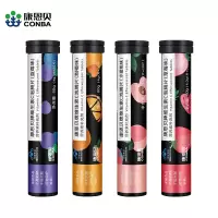 康恩贝维生素C泡腾片黑管4支(甜橙+水蜜桃+草莓+蓝莓)
