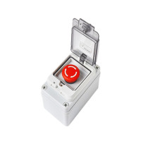 鑫和信 TTYI-1 一位塑料事故按钮 急停按钮带防水保护