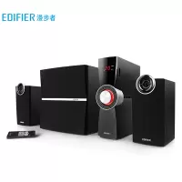 漫步者(EDIFIER)C2X 外置功放 全木质音箱 音响 电脑音箱 黑色