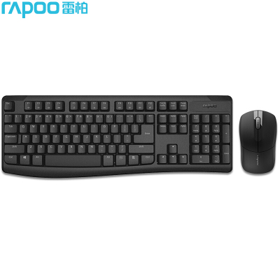 雷柏(Rapoo) X1800Pro 黑色 无线键鼠套装