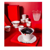 古时候瓷器茶具 江南·白 白瓷 礼盒+手提袋