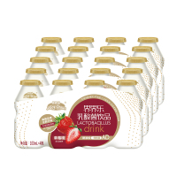 企采严选界界乐 儿童乳酸菌饮品金装 草莓味 100ml*20瓶 婴童果汁饮料