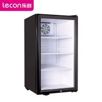 乐创 lecon 商用食品留样柜110L饮料冷柜 台式家用商用冷藏保鲜展示柜 LC-SC-110(HD)