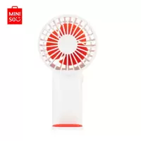 名创优品 (miniso) 名创优品手持夹子迷你小风扇子便携式 桌面风扇3档风力(白色)