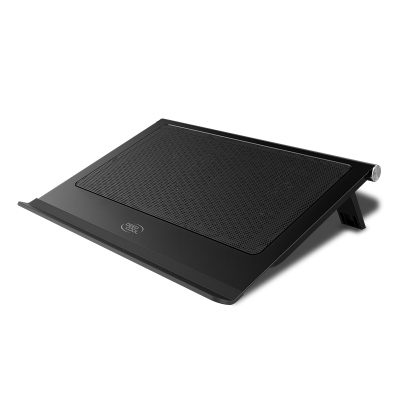 九州风神(DEEPCOOL)N65笔记本散热器 笔记本支架(金属面板/可拆卸防尘网/双角度调节/14CM风扇)