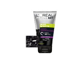 男士 控油 炭爽抗黑头洁面膏100ml(男士洗面奶 收缩毛孔 去黑头)