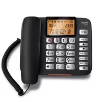 集怡嘉电话机 DA580黑色
