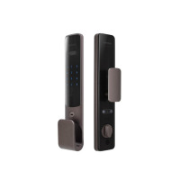 联想(Lenovo)智能门锁F1-WiFi版 家用防盗门锁密码电子锁指纹锁3D人脸识别WIFI联网 拉菲金