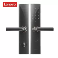 联想(Lenovo)智能门锁U1-WiFi版 指纹锁家用防盗门密码锁电子门智能锁APP智能门锁 星空灰