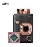 [数模来袭]富士(FUJIFILM)instax mini LiPlay典雅黑 立拍立得胶片相机 套餐五(含礼盒+相纸)