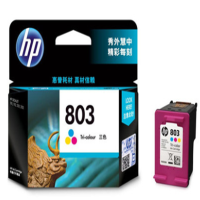 HP惠普原装803黑色墨盒彩色墨盒(个)彩色