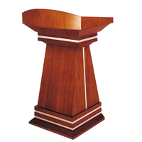 定制 高档木质讲台发言台680*530*1160mm