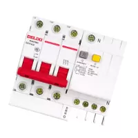德力西电气(DELIXI ELECTRIC) 小型漏电断路器 DZ47LE-63 4P 单个装
