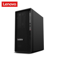 联想(Lenovo)塔式工作站 P340 I7-10700 8G 1T+512G SSD 集显 23.8英寸显示器 5年保修