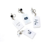 企业专享 双面透明带铃铛公交卡套 起订量100