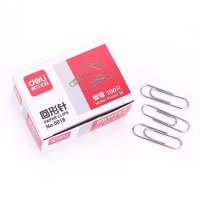 得力(deli) 0018 金属回形针 曲别针 （2盒/组）