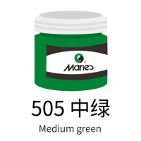 马利95浓缩广告画颜料100ml中绿(5瓶装)