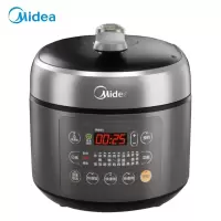 美的(Midea)压力锅电高压力锅不锈钢内胆不粘内胆智能调压双胆 智能收汁 MY-SS5053P