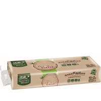 洁柔 MW006-01 洁柔卷纸低白度卫生纸自然木有芯卷筒纸1800g 12卷/提