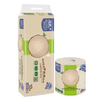 洁柔MJ001-01 洁柔低白度卫生纸自然木空心卷筒纸 1400g 10卷/提