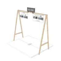 洗衣机中岛台 1400*1300*1350