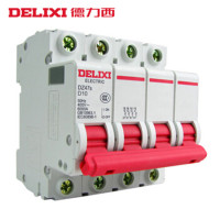 德力西 三相四线断路器 4P 10A空开 空气开关(JT)