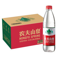 饮用天然矿泉水 550ml*24瓶 整箱