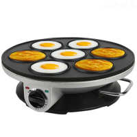 商用七孔煎蛋锅不粘蛋饺早餐锅小型插电煎荷包蛋锅神器鸡蛋汉堡机