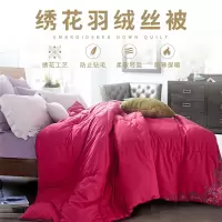 歌然（GREN）GR1019 幻彩 刺绣羽绒丝被 200*230cm