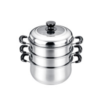 浮士德(Foster)FM-008蒸爱 三层蒸锅