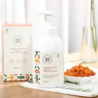 妍物沙棘精华水润修护洗发慕斯480ml+沙棘泡泡沐浴露 480ml