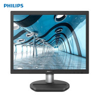 飞利浦(PHILIPS)17英寸显示器 TN面板 5:4方屏 商用办公电脑液晶显示屏 170S9/93 黑色(ZX)