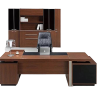 办公家具老板办公桌子 1.6*0.8米 ( 含侧柜) 单位：张